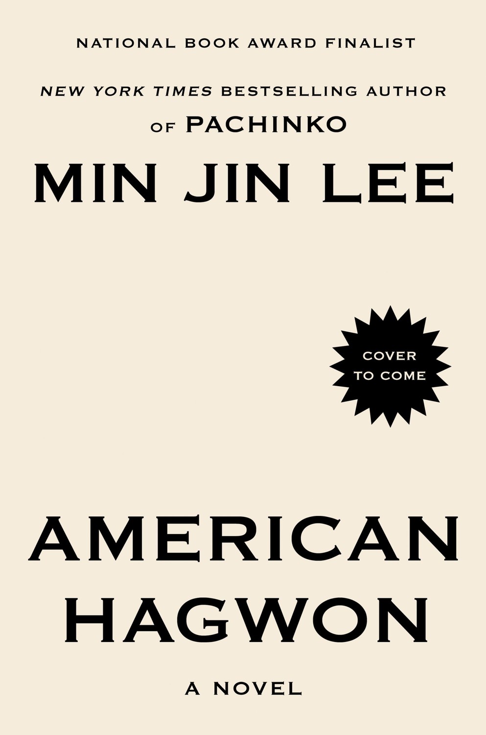 American Hagwon by Min Jin Lee — official book cover