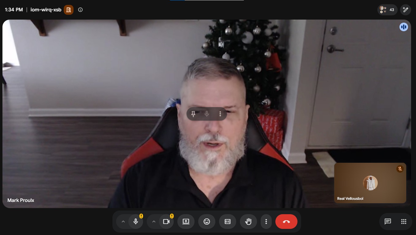 A close reader moment from a live session